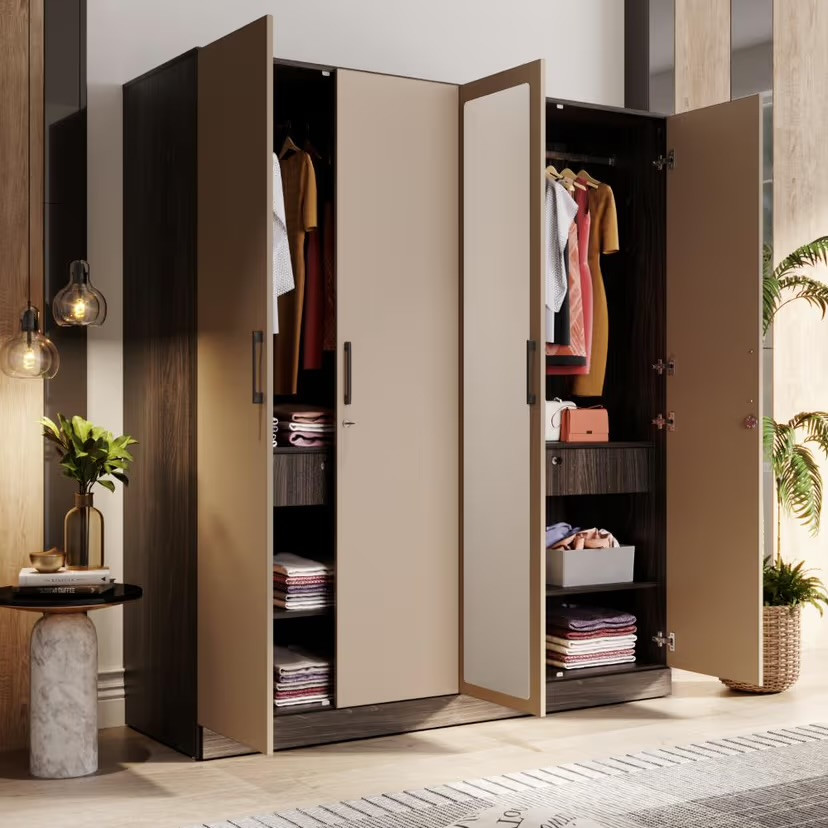 Cashmere Plus 4 Door Wardrobe